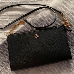 Tory Burch black crossbody purse